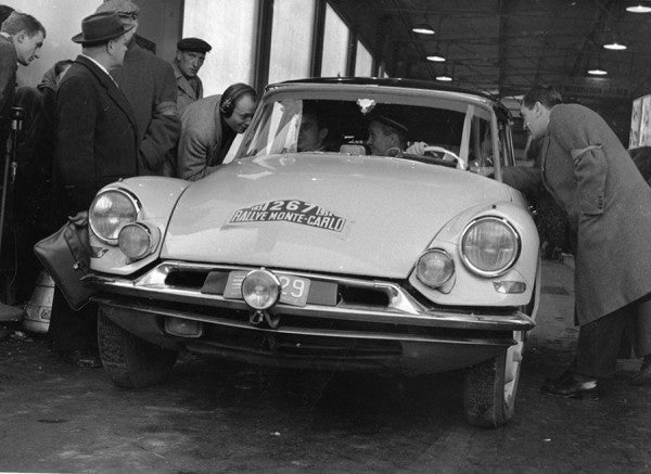 Rally Montecarlo Citroen DS 1968 Rally Montecarlo Citroen DS 1968