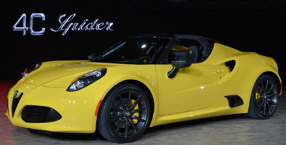 Alfa Romeo 4C Spider, espectáculo sobre ruedas Alfa Romeo 4C Spider, espectáculo sobre ruedas