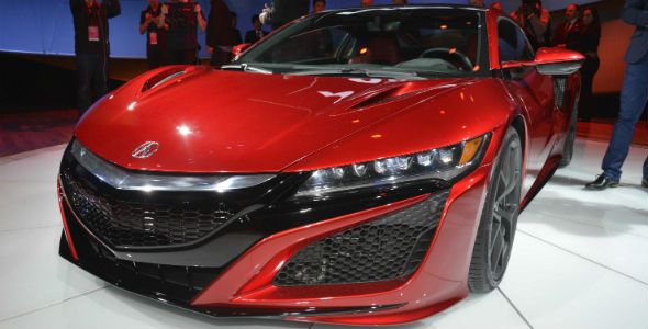 Honda NSX, la joya japonesa renace en el Salón de Detroit Honda NSX, la joya japonesa renace en el Salón de Detroit