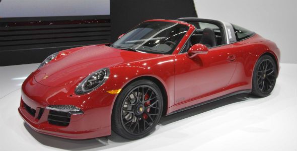 Porsche 911 Targa 4 GTS, más potencia en Detroit Porsche 911 Targa 4 GTS, más potencia en Detroit