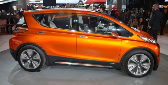 Chevrolet Bolt, eléctrico con más de 300 km de autonomía Chevrolet Bolt, eléctrico con más de 300 km de autonomía