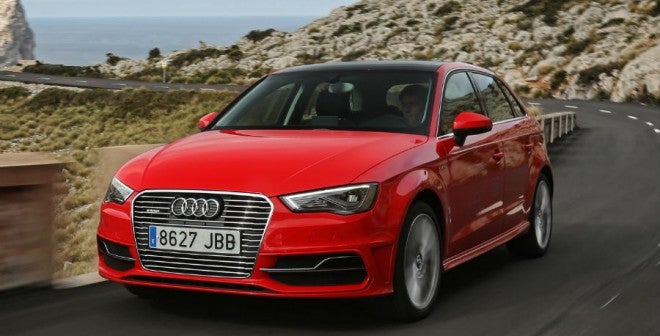Audi A3 e-tron El comportamiento dinámico del Audi A3 Sportback e-tron es una delicia.