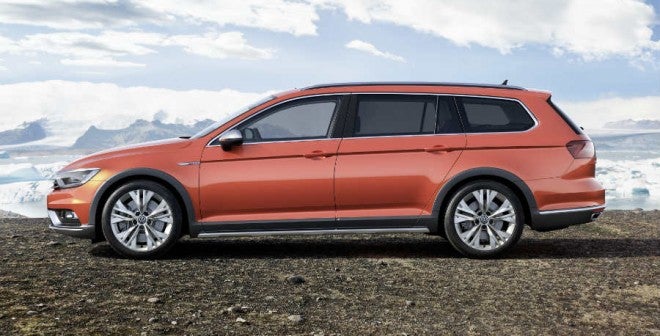 Volkswagen Passat Alltrack La mayor altura respecto al suelo de esta versión del Passat es evidente.