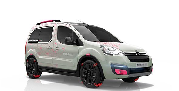 El Citroën Berlingo Mountain Vibe Concept en Ginebra 2015 El Citroën Berlingo Mountain Vibe Concept en Ginebra 2015