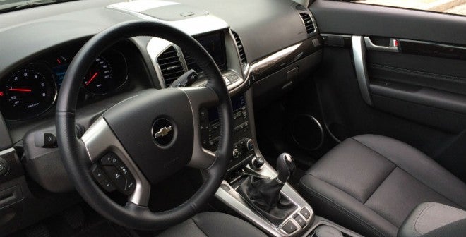 Chevrolet Captiva El interior del Chevrolet Captiva ofrece una gran amplitud.