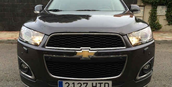 Chevrolet Captiva El frontal del Chevrolet Captiva da una sensación de grandeza que impresiona.