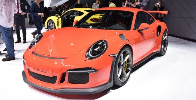 Porsche 911 GT3 R en Ginebra Porsche 911 GT3 R