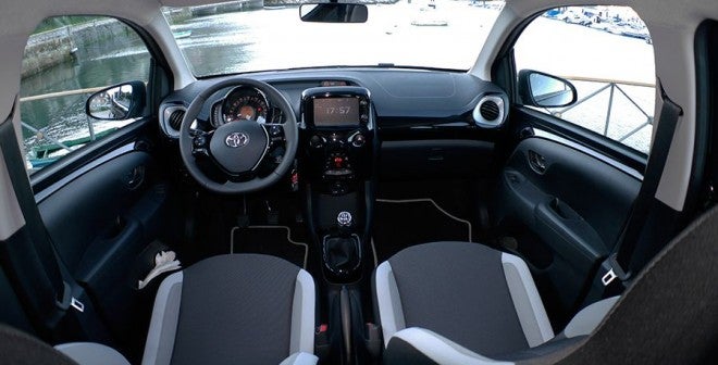 Prueba Toyota Aygo 2015 Prueba Toyota Aygo 2015, interior, Rubén Fidalgo