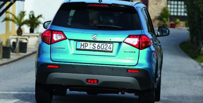 Suzuki Vitara La zaga del Vitara no es tan espectacular como su frontal.