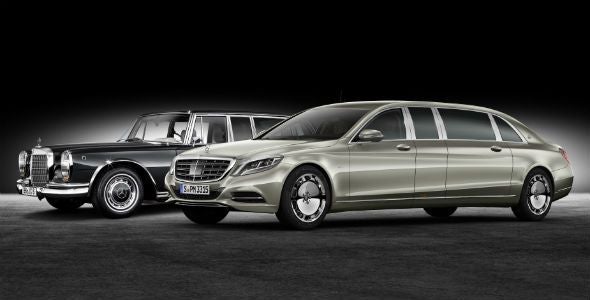 Mercedes-Maybach Pullman, ¡cuesta 500.000 euros! Mercedes-Maybach Pullman, ¡cuesta 500.000 euros!