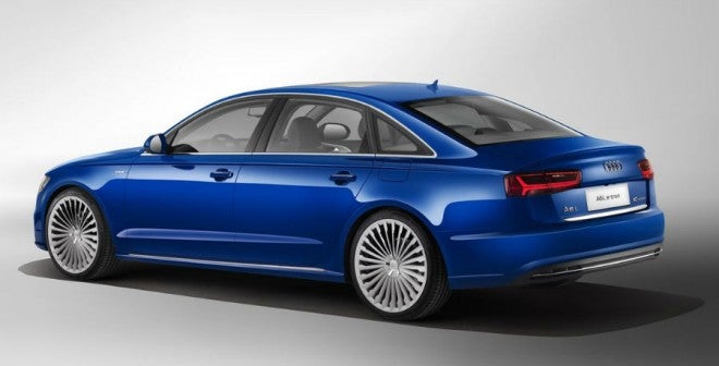 Audi A6L e-tron El Audi A6L e-tron se venderá en principio solamente en China.