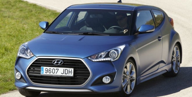 Hyundai Veloster El diseño del Hyundai Veloster es algo totalmente fuera de lo común.