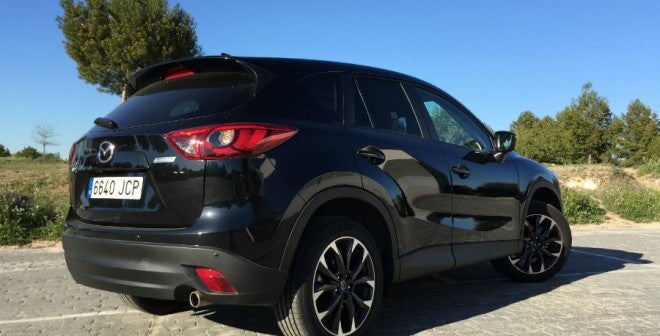 Mazda CX5 El diseño de las ópticas traseras del Mazda CX-5 es bastante afilado.