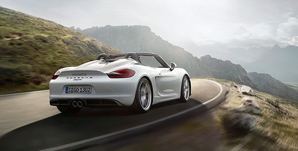 Nuevo Porsche Boxster Spyder 2015 en el Salón de Nueva York Nuevo Porsche Boxster Spyder 2015 en el Salón de Nueva York