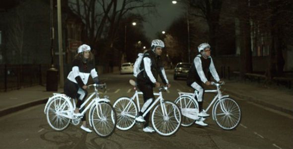 Volvo LifePaint: los ciclistas se vuelven reflectantes Volvo LifePaint: los ciclistas se vuelven reflectantes