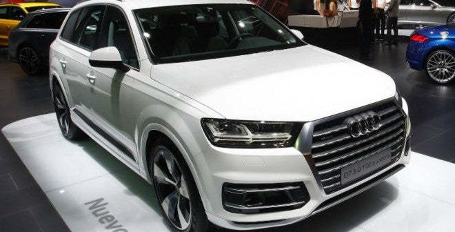 Audi Q7 El Audi Q7 es uno de los modelos que más miradas atraerá de los presentes en el stand de la marca en Barcelona.