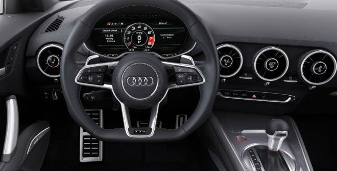 Audi TT S Line El interior del Audi TT S-Line Edition también dispone de algunos elementos de equipamiento extra.
