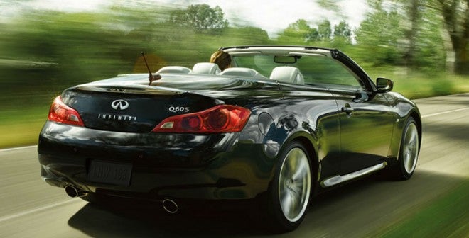 Infiniti Q60 Cabrio La versión descapotable del Q60 llamará la atención de más de uno cuando visite el stand de Infiniti en el Salón de Barcelona.
