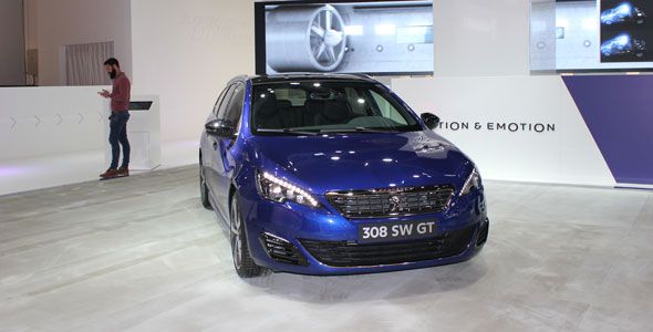 Peugeot 308 GT: en el Salón de Barcelona Peugeot 308 GT: en el Salón de Barcelona