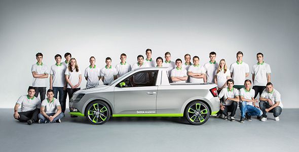 Nuevo Skoda Funstar Pick Up diseñado por jóvenes aprendices Nuevo Skoda Funstar Pick Up diseñado por jóvenes aprendices