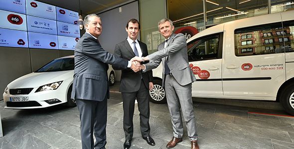 EDP, Seat y VW-Audi España fomentan el gas GNC EDP, Seat y VW-Audi España fomentan el gas GNC