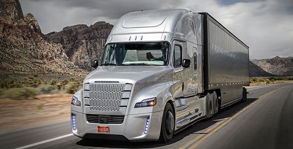 Freightliner Inspiration, el camión que conduce solo Freightliner Inspiration, el camión que conduce solo