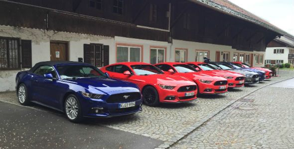 Ford Mustang, primera prueba Ford Mustang, primera prueba