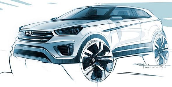 Primera imagen del nuevo Hyundai Creta Primera imagen del nuevo Hyundai Creta