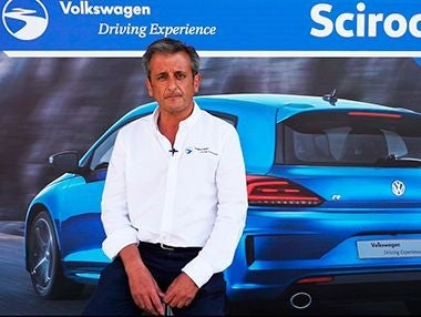 Entrevista a Luis Moya en la VW Driving Experience 2015 Entrevista a Luis Moya en la VW Driving Experience 2015