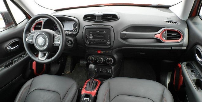 Prueba Jeep Renegade Trailhawk 2015 interior Prueba Jeep Renegade Trailhawk 2015, interior, Rubén Fidalgo
