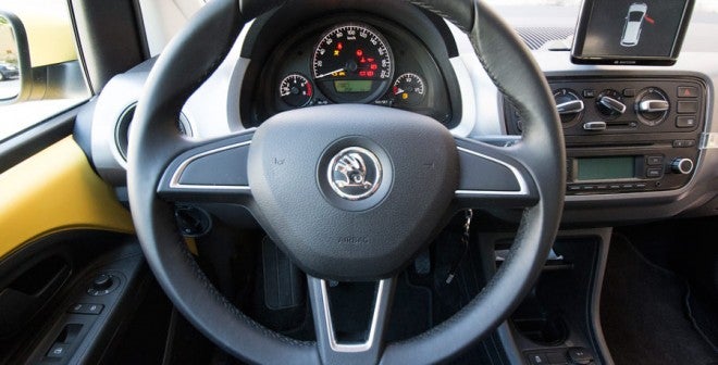 Prueba Skoda Citigo volante Skoda Citigo volante