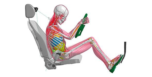 Thums, los dummies virtuales de Toyota Thums, los dummies virtuales de Toyota