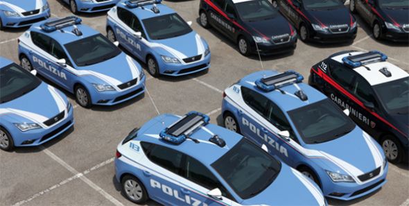 Los carabinieri llevarán Seat León a prueba de balas Los carabinieri llevarán Seat León a prueba de balas