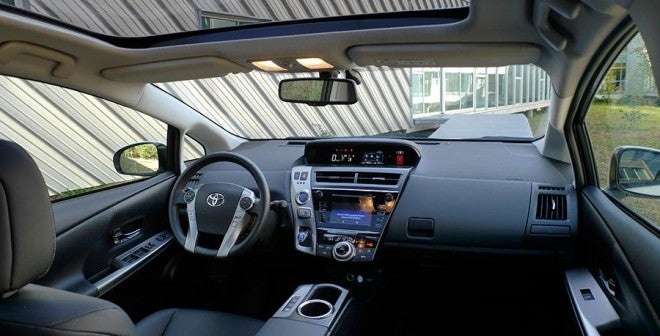 Prueba Toyota Prius+ 2015 Prueba Toyota Prius+ 2015, interior, Rubén Fidalgo