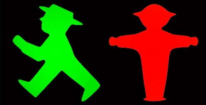 Semáforo Ampelmann Semáforo Ampelmann