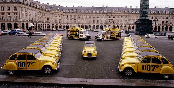 6 Citroën de película 6 Citroën de película