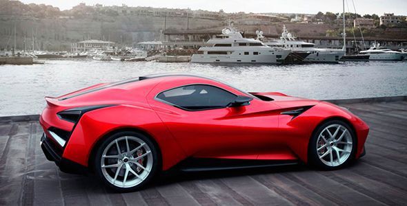 Icona Vulcano, el primer coche de titanio Icona Vulcano, el primer coche de titanio
