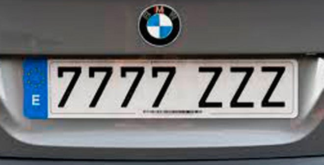Las placas de matrícula más y menos deseadas Las placas de matrícula más y menos deseadas