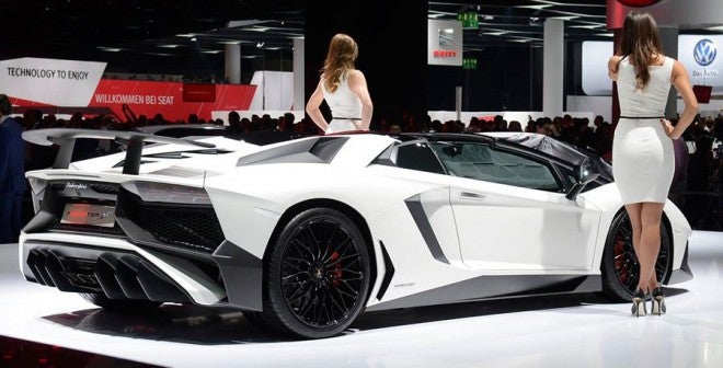 Lamborghini Aventador SV Frankfurt 2015 Lamborghini Aventador SV Frankfurt 2015