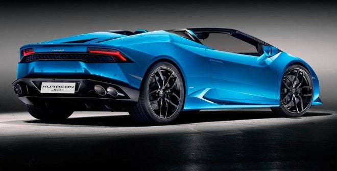 Lamborghini Huracan LP610 4 Spyder Frankfurt 2015 Lamborghini Huracan LP610 4 Spyder Frankfurt 2015
