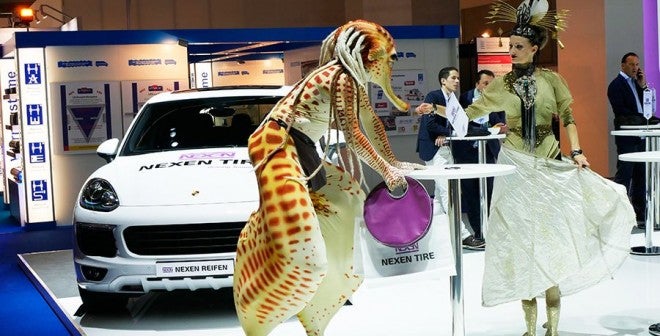 Un alien en Frankfurt 2015 Un alien en Frankfurt 2015