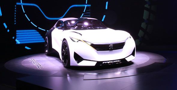 Peugeot Fractal, concept eléctrico para Frankfurt 2015 Peugeot Fractal, concept eléctrico para Frankfurt 2015