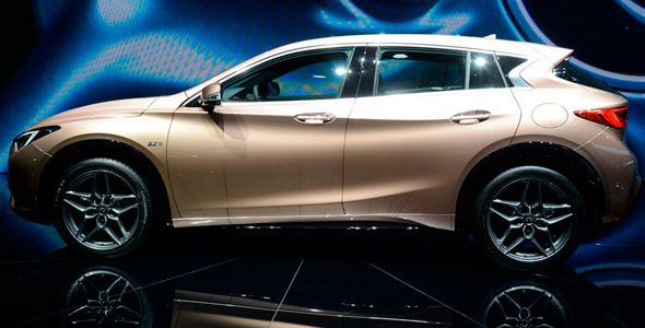 Infiniti Q30, el primer compacto de la marca, en Frankfurt Infiniti Q30, el primer compacto de la marca, en Frankfurt