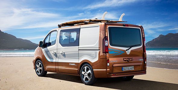 Opel Vivaro Surf Concept en Frankfurt 2015 Opel Vivaro Surf Concept en Frankfurt 2015