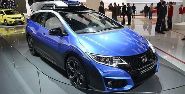 Honda Civic Tourer Active Life Concept en Frankfurt 2015 Honda Civic Tourer Active Life Concept en Frankfurt 2015