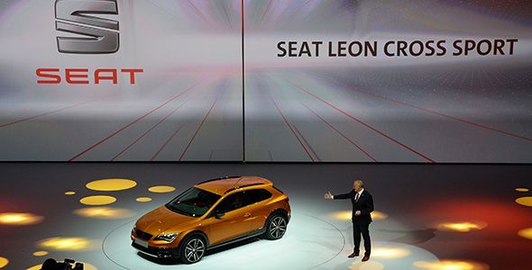 Seat Leon Cross Sport en Frankfurt 2015 Seat Leon Cross Sport en Frankfurt 2015