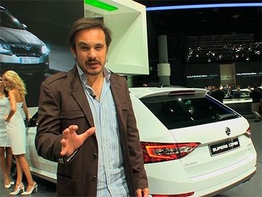 Presentación del Skoda Superb Combi en Frankfurt 2015 Presentación del Skoda Superb Combi en Frankfurt 2015
