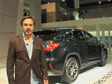Vídeo presentación Lexus RX Frankfurt 2015