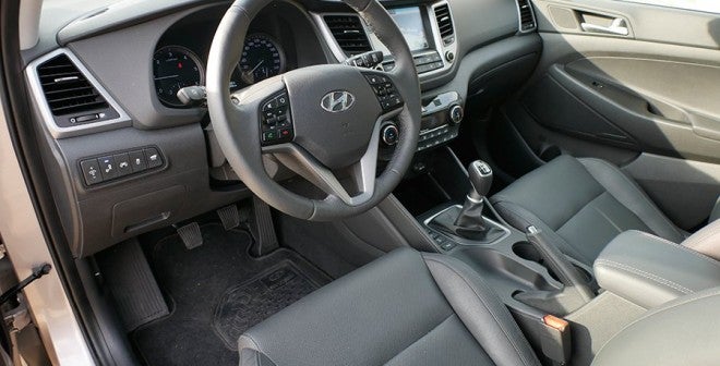 Prueba Hyundai Tucson CRDi 4x4 2015 Prueba Hyundai Tucson CRDi 4x4 2015, interior, Rubén Fidalgo