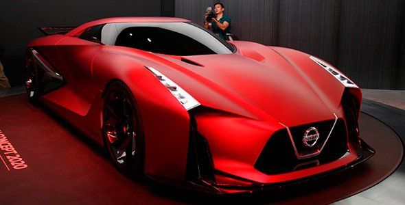Nissan Concept 2020 Vision Gran Turismo en Tokio 2015 Nissan Concept 2020 Vision Gran Turismo en Tokio 2015